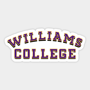 Williams College Sticker